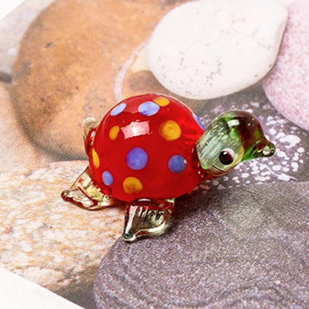 Mini Handicraft Turtle Figurines Lightweight Vivid Animal Statue Turtle Lifelike Decorative Accessories Crafts Collection Zpaxo