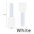 Reusable Cable Organizer Desk Wire Winder Cable Tie Organizer Self Adhesive Cord Rope Holders Cord Protection Straps Zpaxo lixian-white 10pcs
