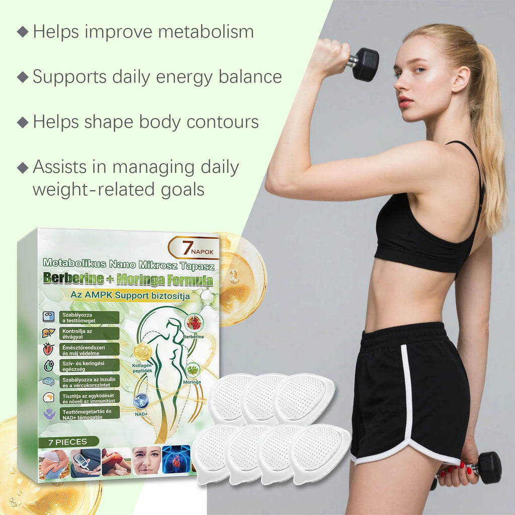 Nano Microneedle Body Firming Patch – Collagen, NAD+ | 7 Pcs Microneedle Skin Patch Zpaxo