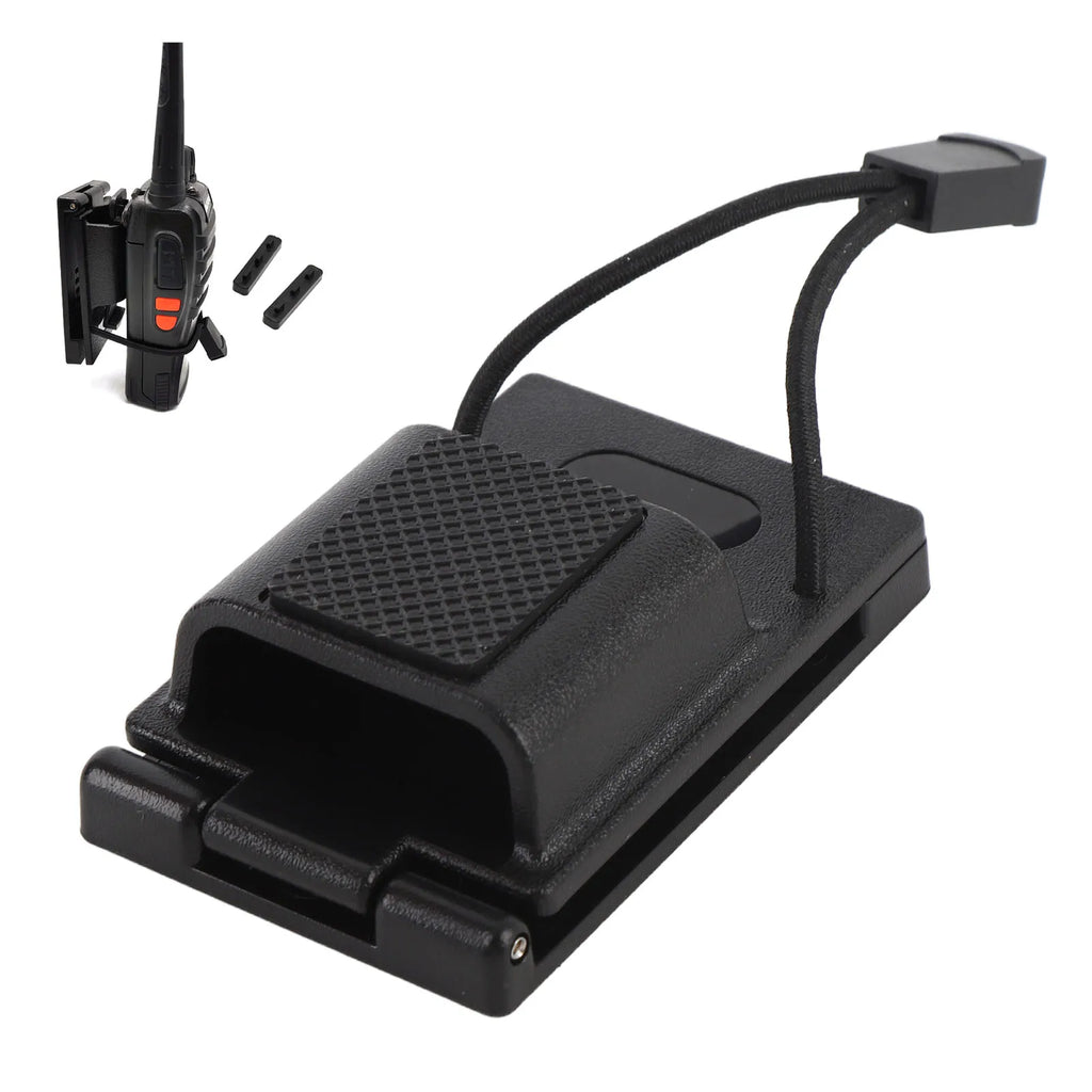 Radio Carry Holster Compact Secure Belt Anti Slip ABS Duty