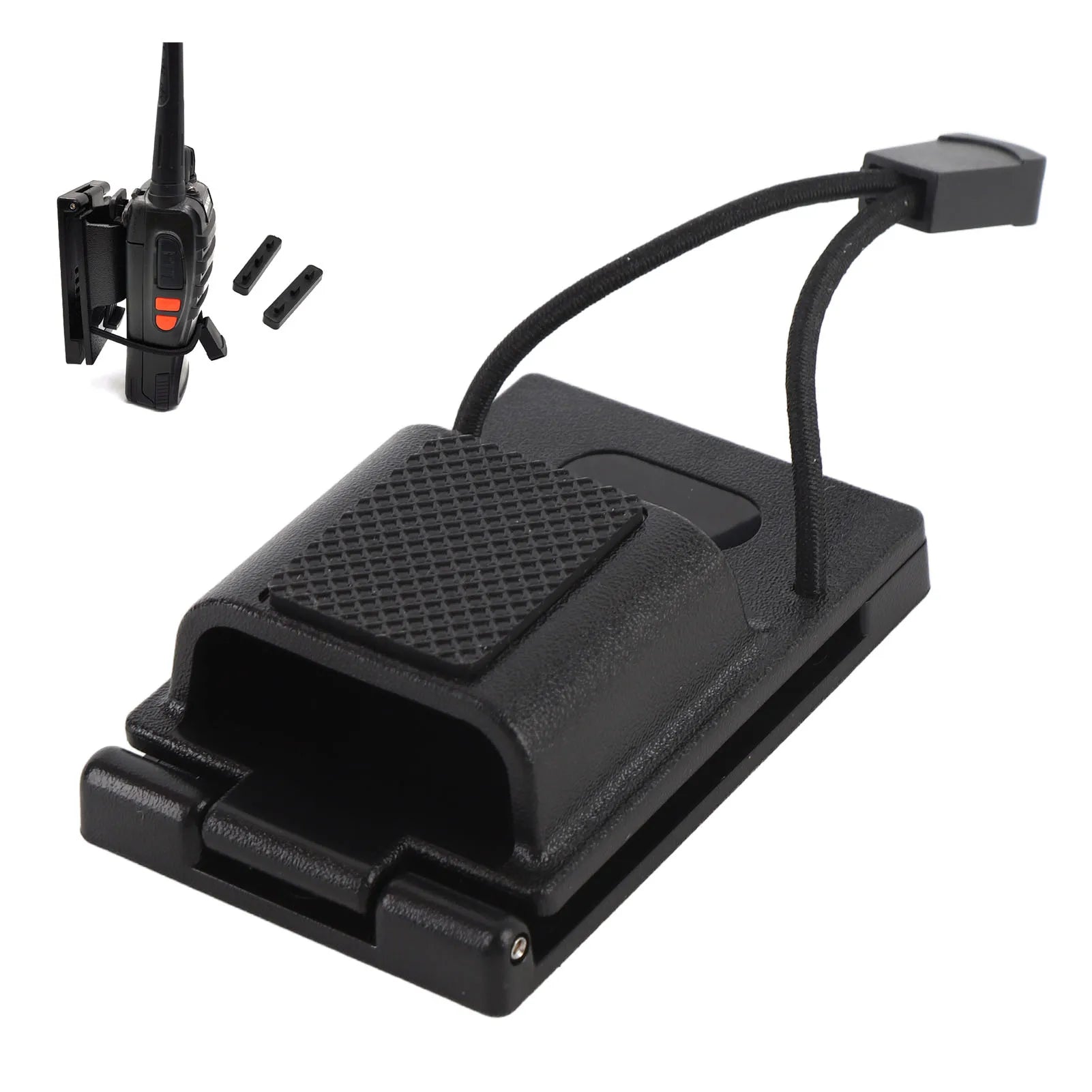 Radio Carry Holster Compact Secure Belt Anti Slip ABS Duty