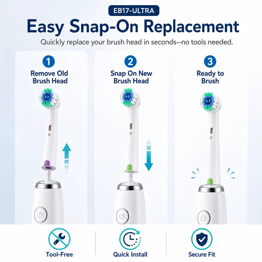 Wholesale 4 8 16 Lot Electric Toothbrush Head Oral B 6000 3000 750 Zpaxo