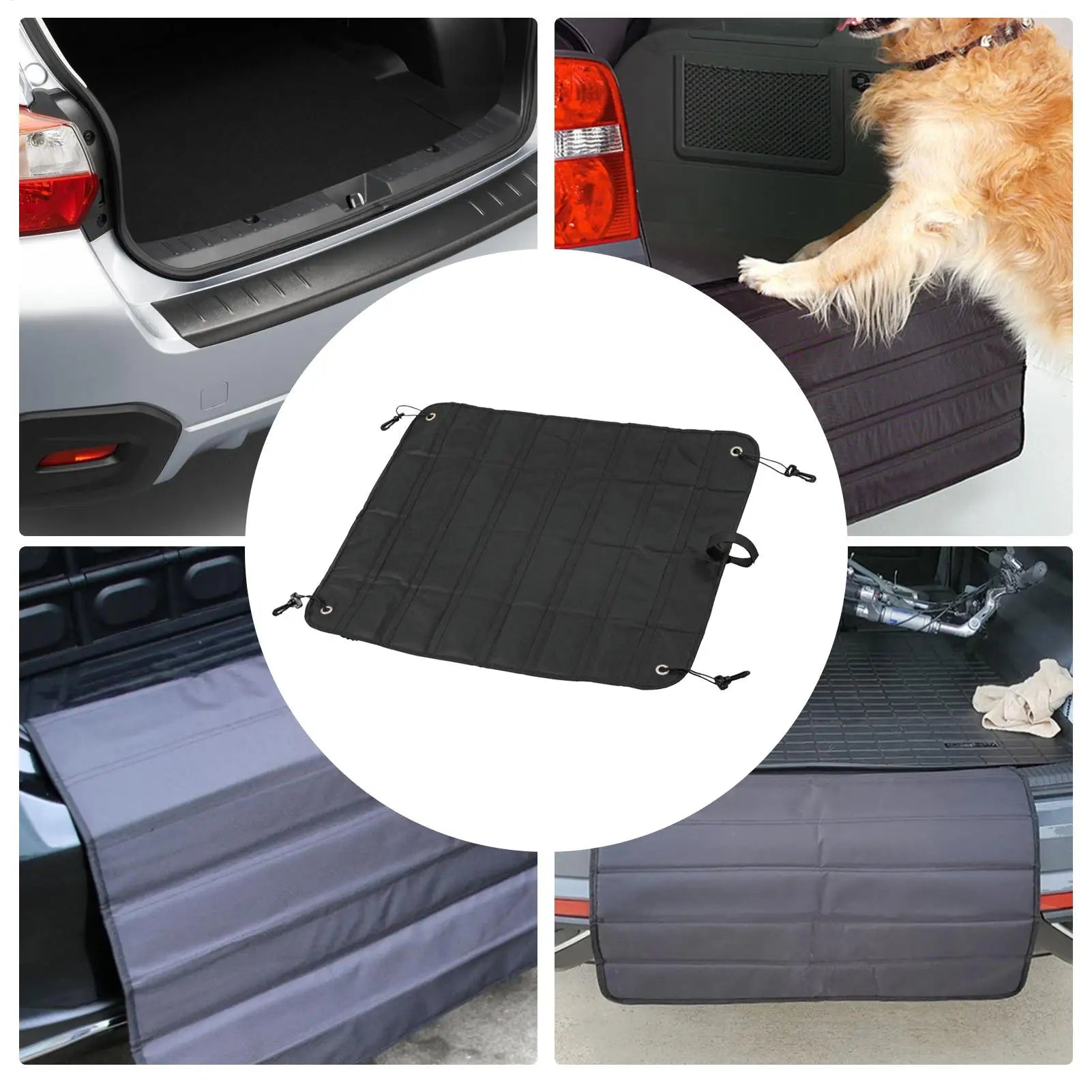 Rear Bumpers Protector Mat Trunk Cargo Impact Resistant Waterproof