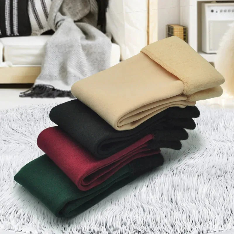 Women's Velvet Plush Floor Socks – Warm Thick Winter Home Socks