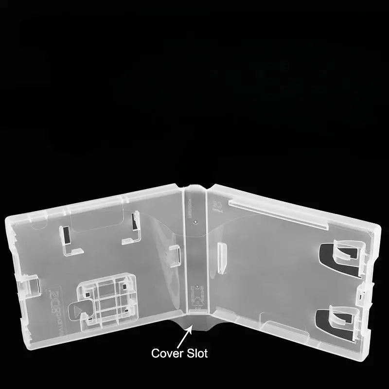 Game Card Storage Box Plastic Shell Protective Clear Dustproof