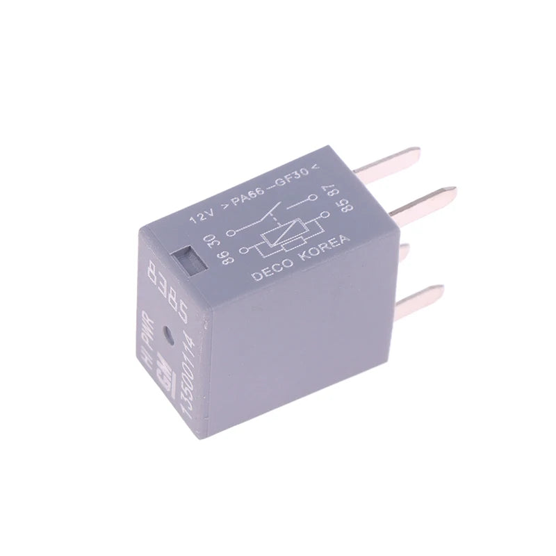 1Pcs GM 13500114 4pins Automotive Relay 12V DC Multi-Use Car Relay for Air Conditioner Fan Oil Pump Zpaxo