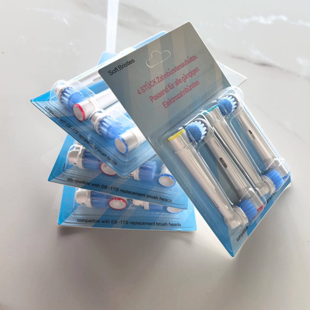 12types Toothbrush Heads Replacement For Oral B PRO Models 600 650 670 2000 2500 2900 3000 3500 3900 Soft Bristles Health Care Zpaxo