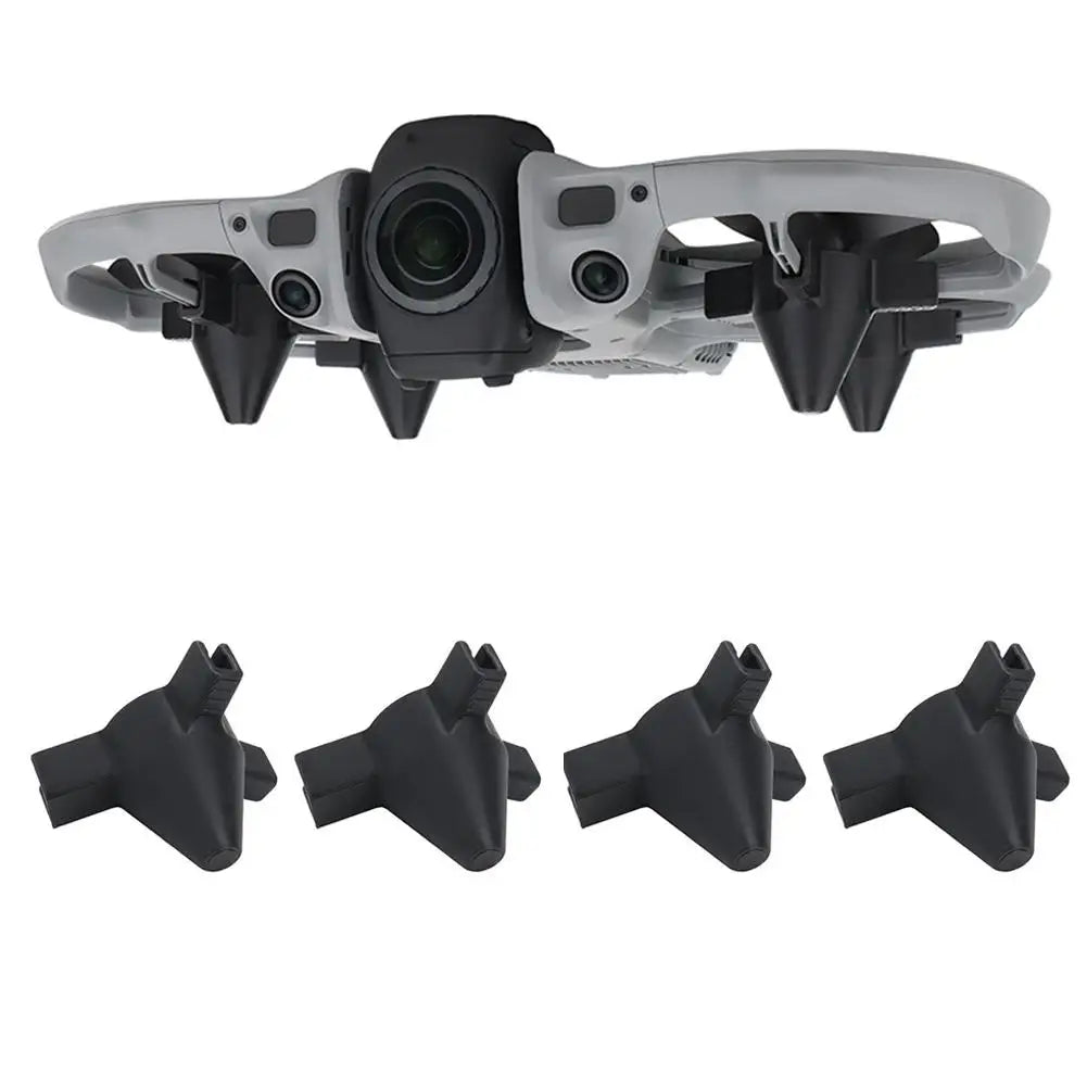 DJI Avata 360 Landing Gear Risers – 20mm Height Boost (3 Colors) Drone Landing Gear Zpaxo BLACK