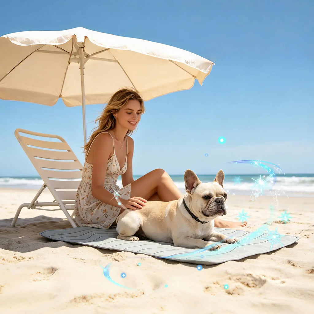 Pet Cooling Mat Waterproof Foldable Bed Summer Small Dogs Cooling Pad For Small Medium Large Puppy Kitten Indoor Crate Kennel Zpaxo