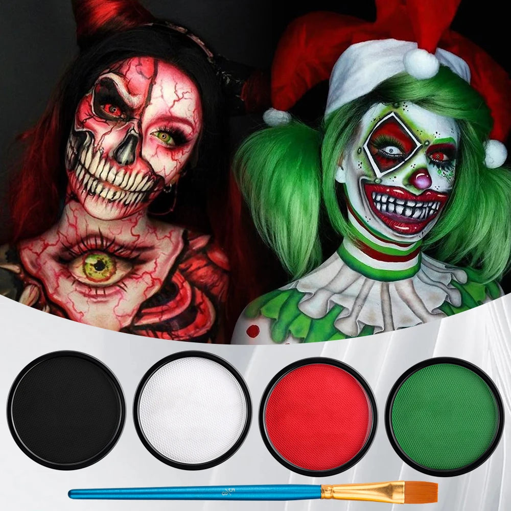 Face Body Paint Water Activated Painting Stage Screen Performances Zpaxo