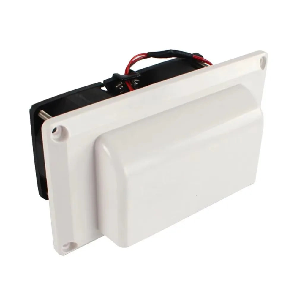 12V Range Hood Exhaust Fan 13 2W Quiet Operation Ventilation Vent Zpaxo White