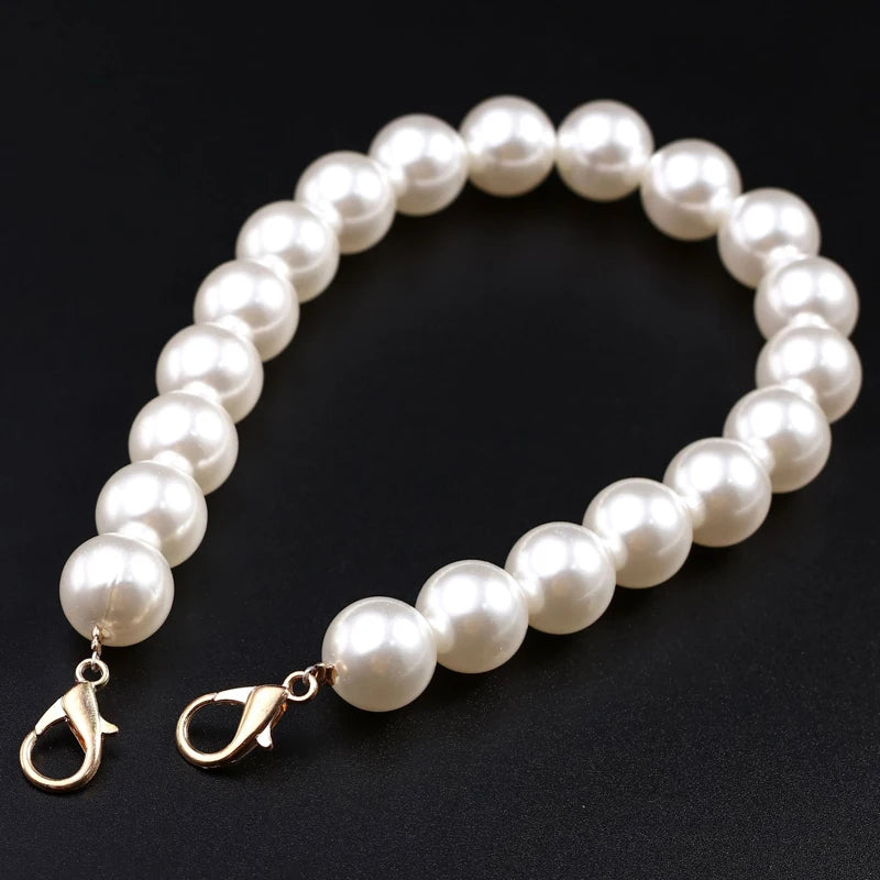 Round bead chain shoulder bag, backpack, luggage chain accessories, extended chain, durable Zpaxo