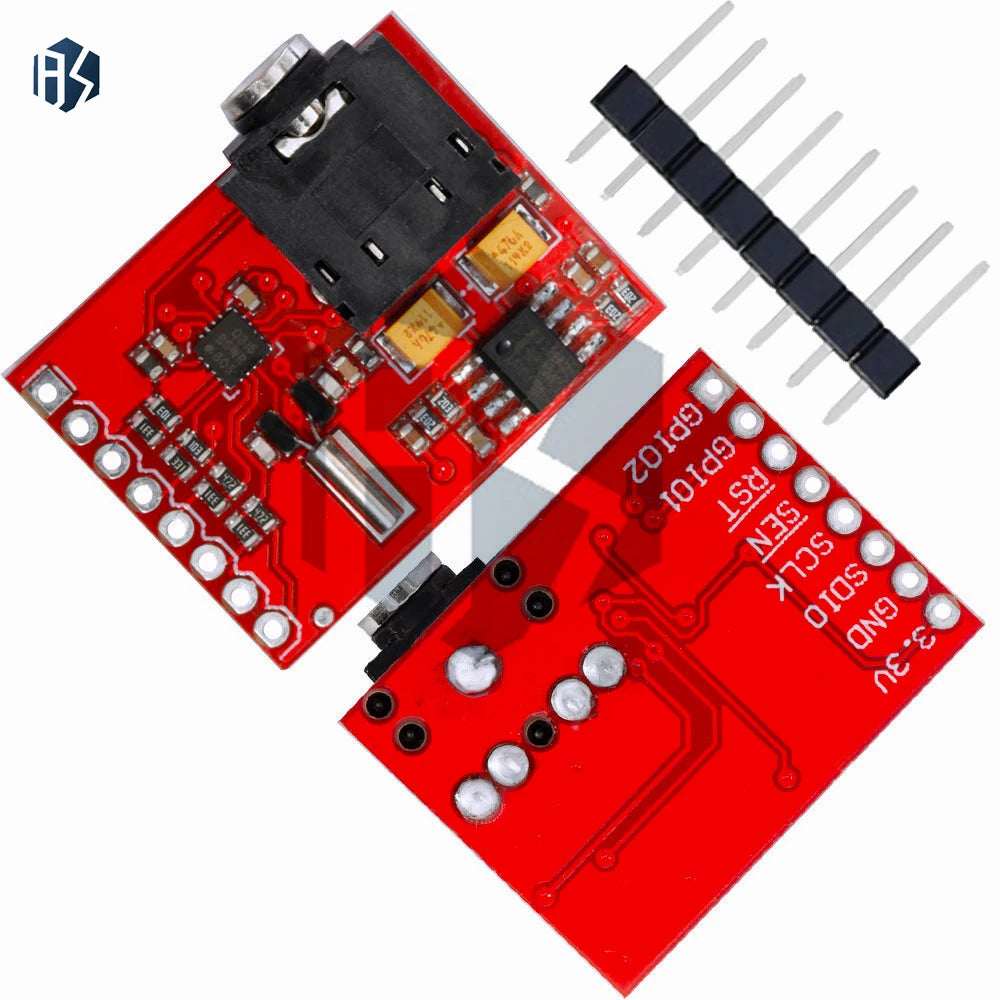 Si4703 RDS FM Radio Tuner Evaluation Breakout Module Arduino AVR PIC Zpaxo