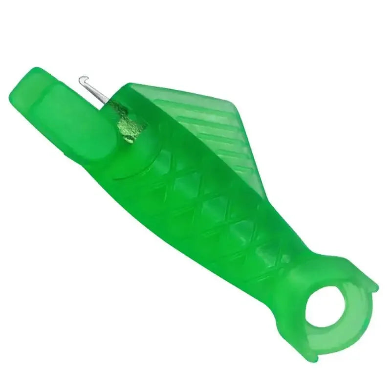 Mini Automatic Needle Threader With Hook Plastic Needle Sewing Machine Insertion Elderly Quick Changer Craft Accessories Zpaxo
