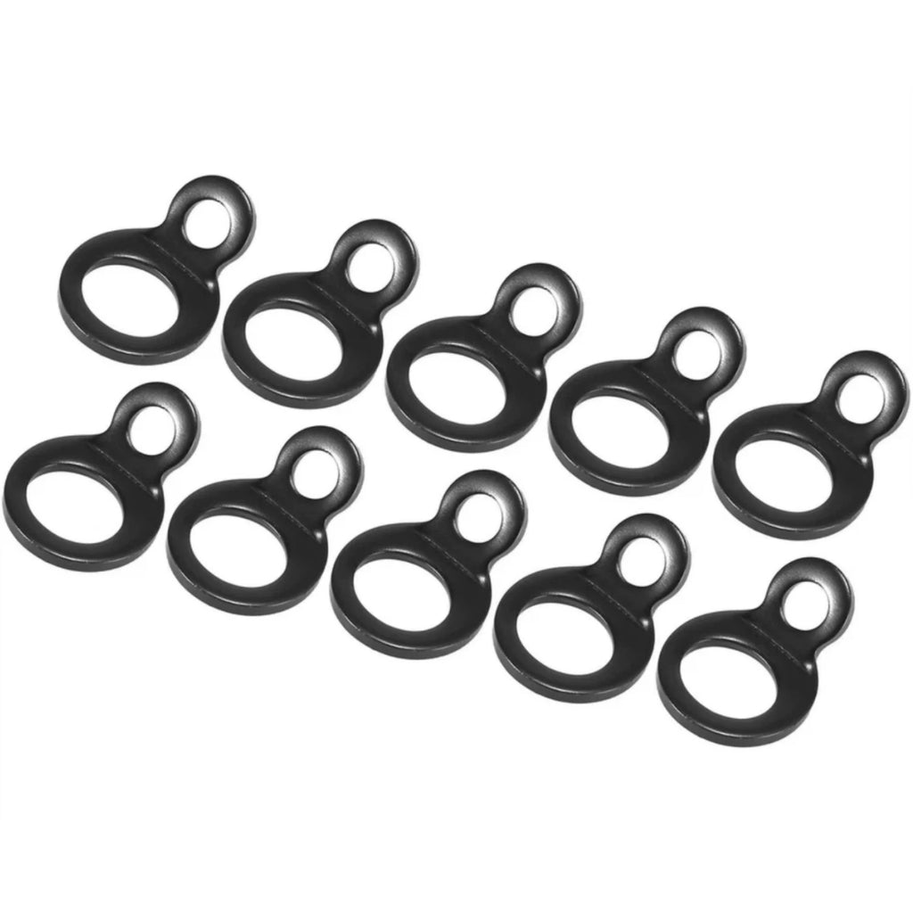 Stainless Steel Tie Down Strap Rings Point Securing Motorcycle ATV