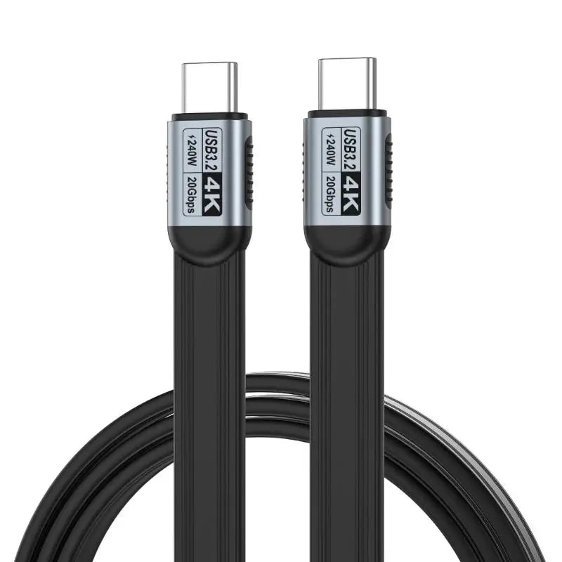 652F Fast Charging 240W USB C Data Cable TPE Aluminum Shell Fast Transfer Cord Zpaxo