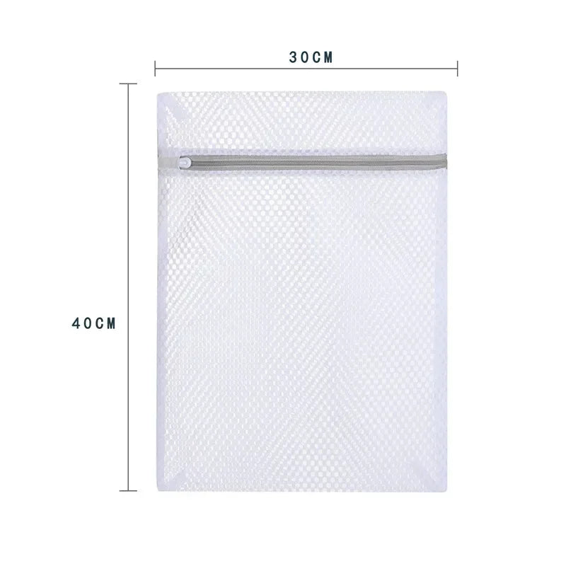 Honeycomb Mesh Laundry Bags for Delicates,Net Fabric Durable and Reusable Delicate Wash Bag Travel Organization Bag for Lingerie Zpaxo 30X40cm 5Pcs