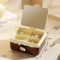 Ideal Bridesmaid Gifts Mini Jewelry Storage Box Travelling Birthday Zpaxo Coffee
