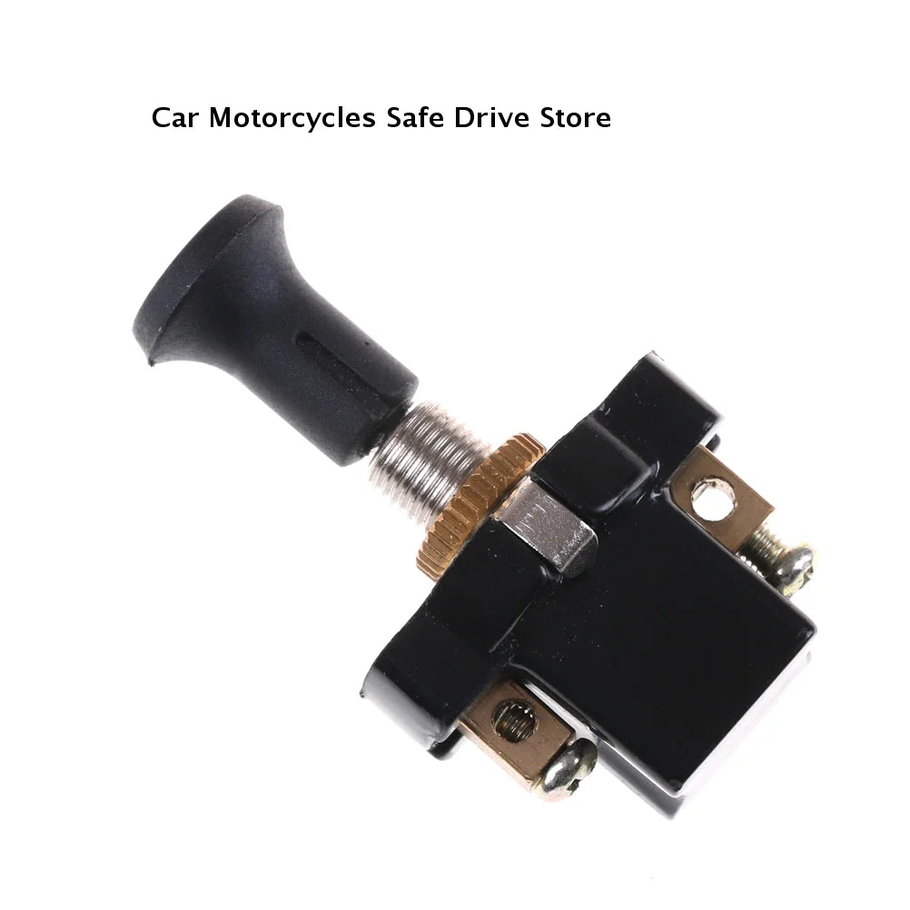 CM1PC Durable Performance On-off Long Push Pull Switch 12V Screw