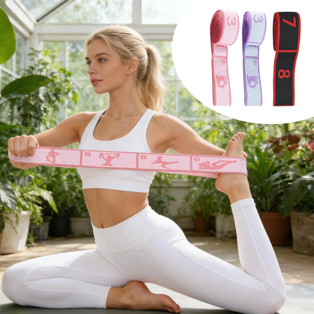 Numbered Resistance Bands Muscle Training Supplies Yoga Stretching