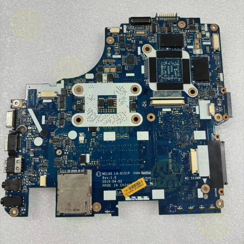 NELA0 LA-6151P Acer ID49C ID49C02H Laptop Motherboard HM55 Mainboard