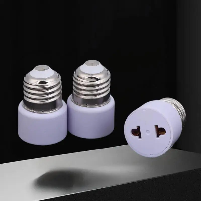 DIY E27 Bulb Base Accessory White Lamp Holder Adapter Without Light Zpaxo