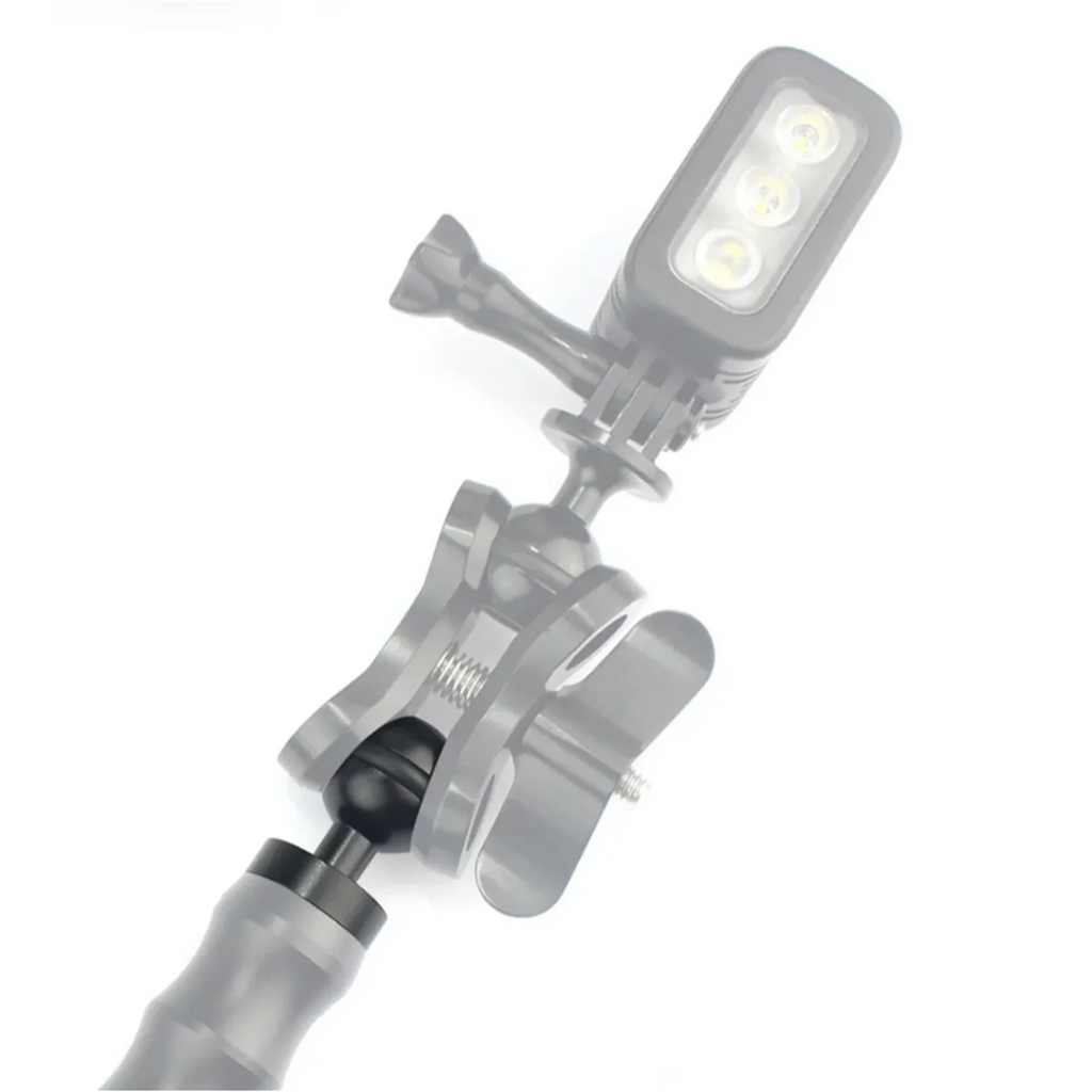 1'' Ball Adapter 1 4 3 8 Hole Head Mount Gopro Action Camera