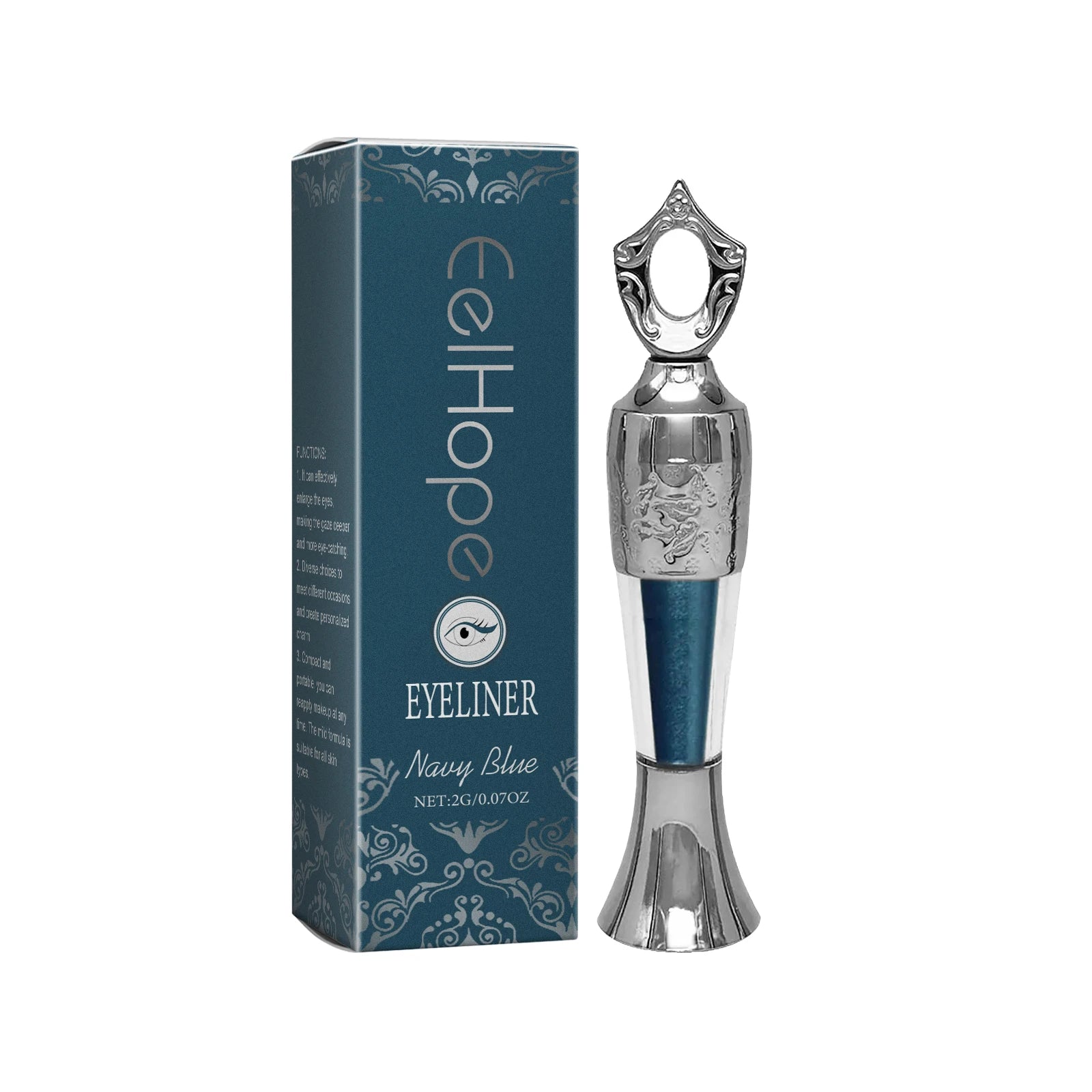 Antioxidant Colored Eyeliner Enhances Barrier Boosts Skin Resistance Reduces Eye Irritation Naturally Long-Lasting Comfortable Zpaxo Blue X 2g boxed