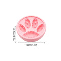 Dog Lick Bowl Silicone Anti-Tip Non-Slip Interactive Toys Dog Lick Bowls Slow Feeder For Treat Dispensing Enrichment Play Zpaxo Pink China Mainland