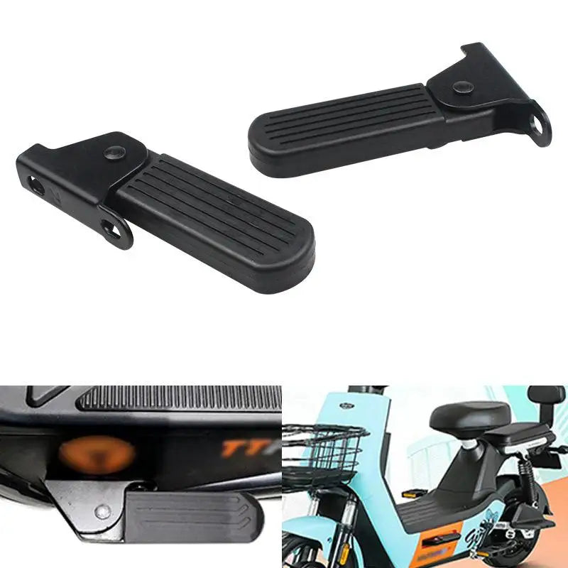 2 Lightweight Anti-slip Pedals Yadi Aima Harley U1 E-bike Nylon Iron Zpaxo
