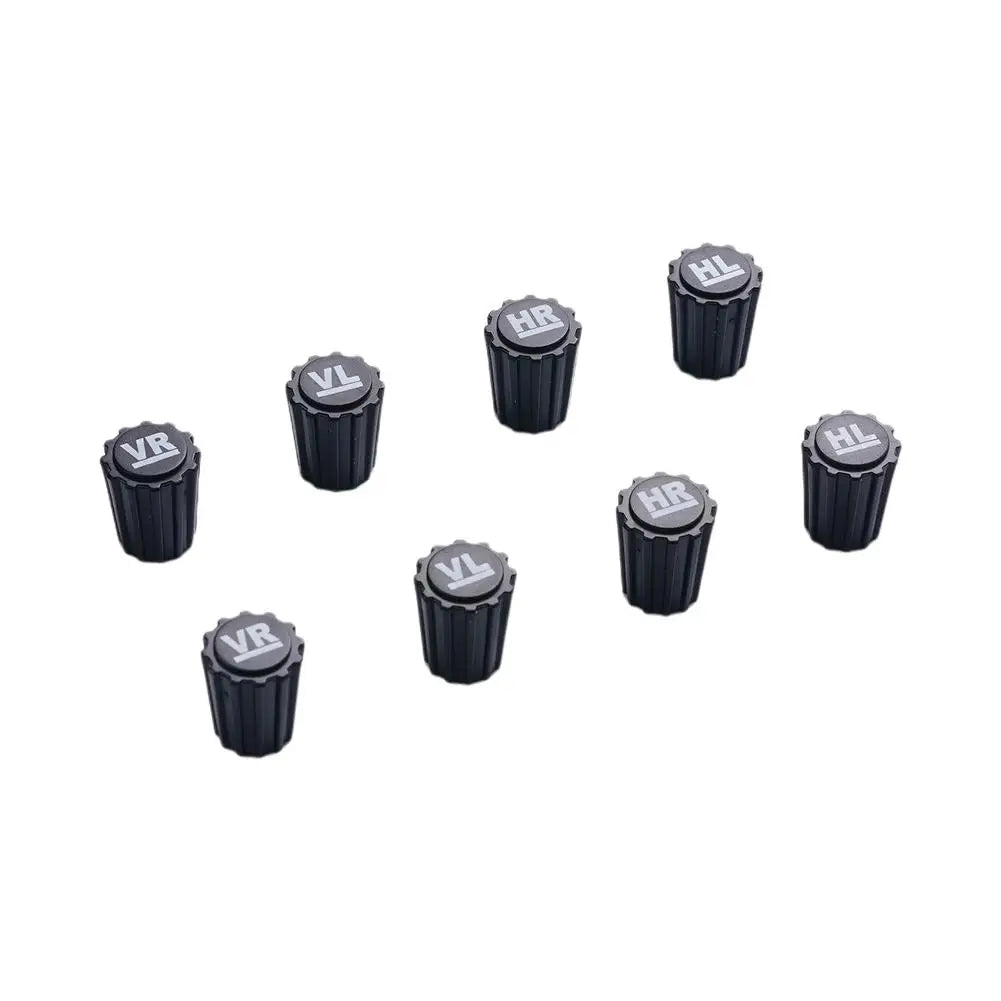 8-Pack Tire Valve Stem Caps – Universal ABS Dustproof Covers