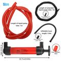 MPumping Oil Gas Siphon Pipe Transport Manual Pump Liquid Water