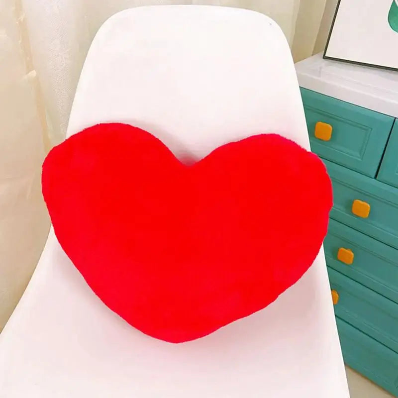 Heart Throw Pillow Cute Stuffed Soft Cushion Plush Throw Pillow Sofa Cushion For Living Room Bedroom Chair Decoration Zpaxo