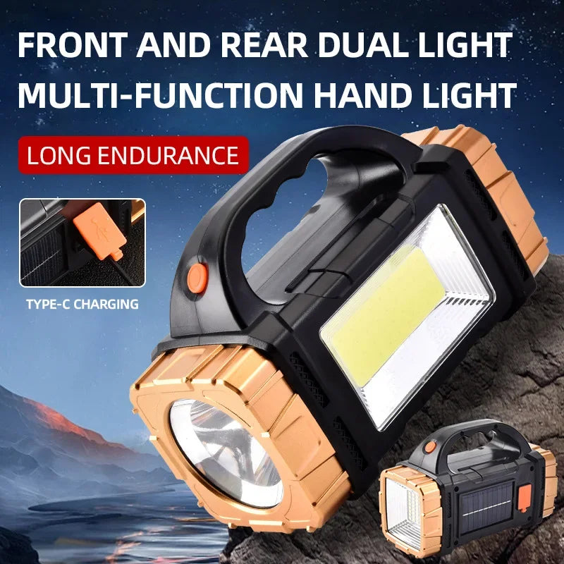ESMARTER 1600LM Rechargeable LED Flashlight – Side Light & Waterproof