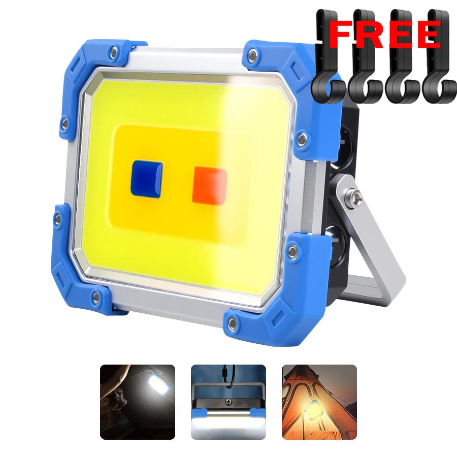 KDULIT Rechargeable LED Work Light – Magnetic Camping Lantern