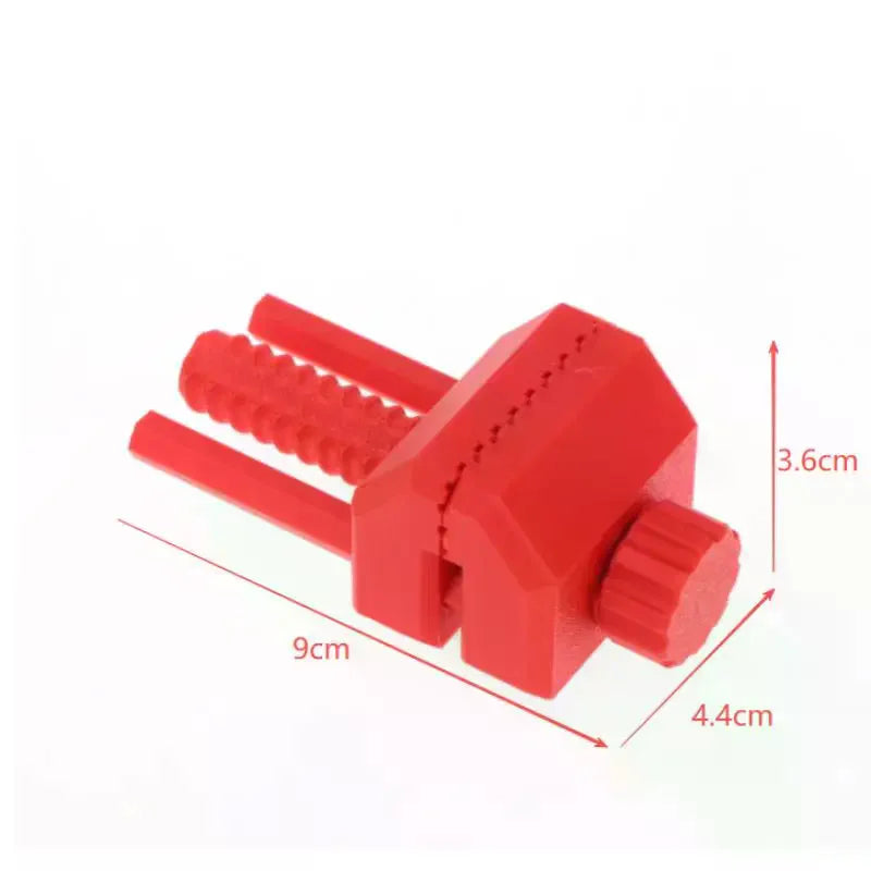 Mini Vise Adjustable Height Sturdy Base Small Clamp For Miniature Clamping Model Building Electronics Repair Hobbyist Workshop Zpaxo