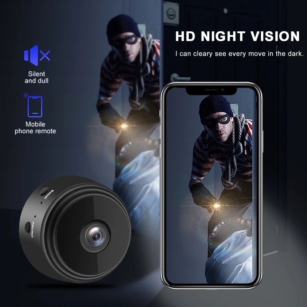 Mini IP Camera 1080P HD Wireless Micro Camcorders Night Version Voice Video Security Surveillance Wifi Cameras Smart Home A9 Zpaxo