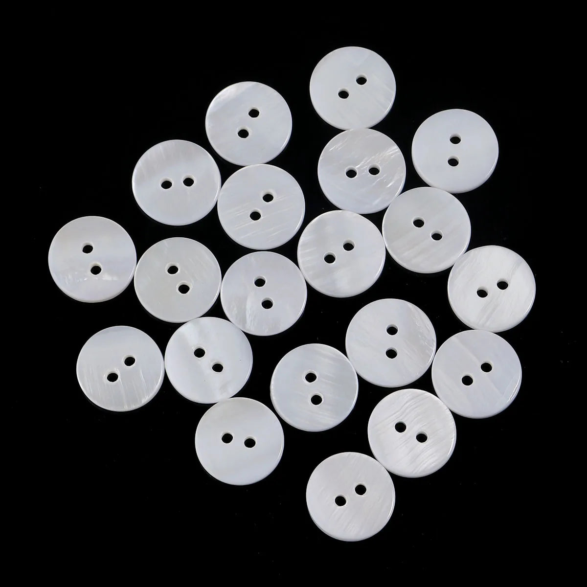 Mutil-size Pearl Shell Buttons Clothing Sewing Accessories DIY Crafts Zpaxo 10mm 20pcs