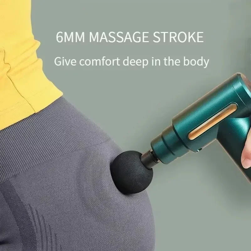2024 Portable Fascia Gun Deep Tissue Massage Mini Lightweight