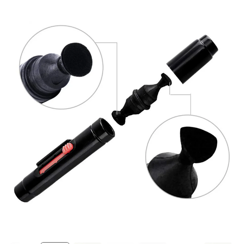 1 Lens Cleaning Pen Dust Cleaner DSLR VCR Phone Camera Lenses Filters