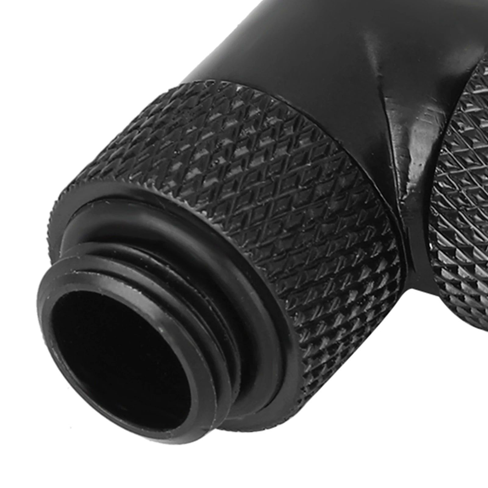 90° Water Cooling Tube Fitting G1/4 2 points thread Thread Water Cooling Fitting Thin Tube 90° Right Angle Elbow Zpaxo