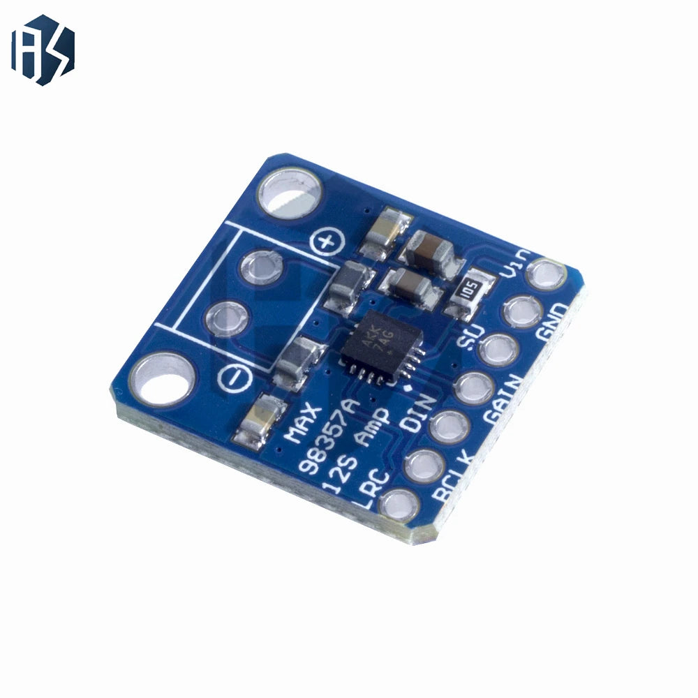 MAX98357 I2S Class D Audio Amplifier Breakout Module 3W Filterless Zpaxo