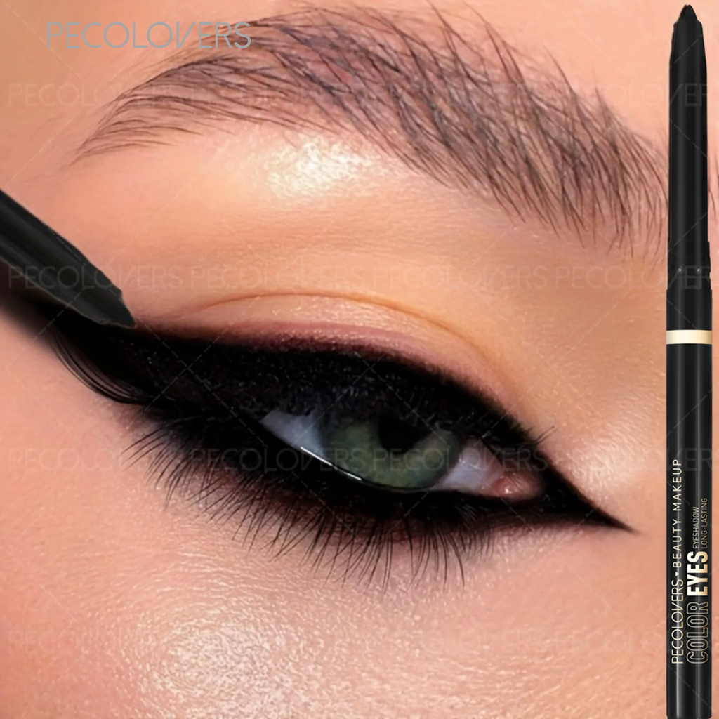 1PC Waterproof Eyeliner Gel Pencil Green Black Lying Silkworm Pen Soft Easy Wear High Pigment Matte Eyeliner Lasting Eye Makeup Zpaxo