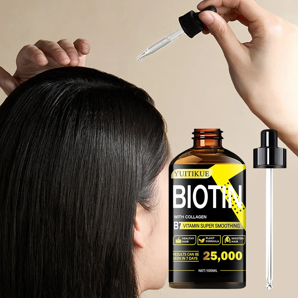 YUITIKUE Biotin Hair Oil – Collagen & Vitamin B7, 100g Biotin Hair Oil Zpaxo Default Title