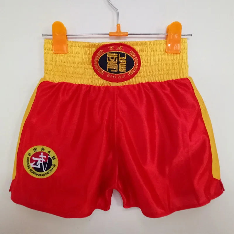 Summer Short Sleeved Fighting Sanda Suit Shorts Boxing Muay Thai Adult and Children's Martial Arts Performance Training Clothes Zpaxo