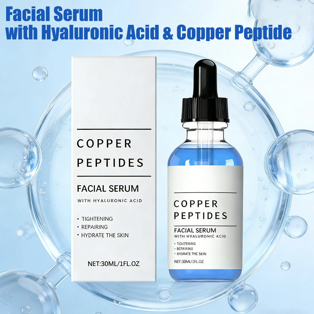 Copper Peptide Face Serum – Anti-Aging, Firming & Hydrating Face Serum Zpaxo