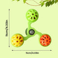 Rotating Windmill Parrot Toy – Bell Bird Cage Enrichment Bird Cage Toy Zpaxo Green 1PC