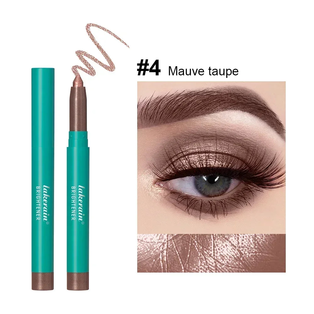 Waterproof Pearlescent Eyeshadow Pencil Stick Lasting Glitter Shimmer Zpaxo 4