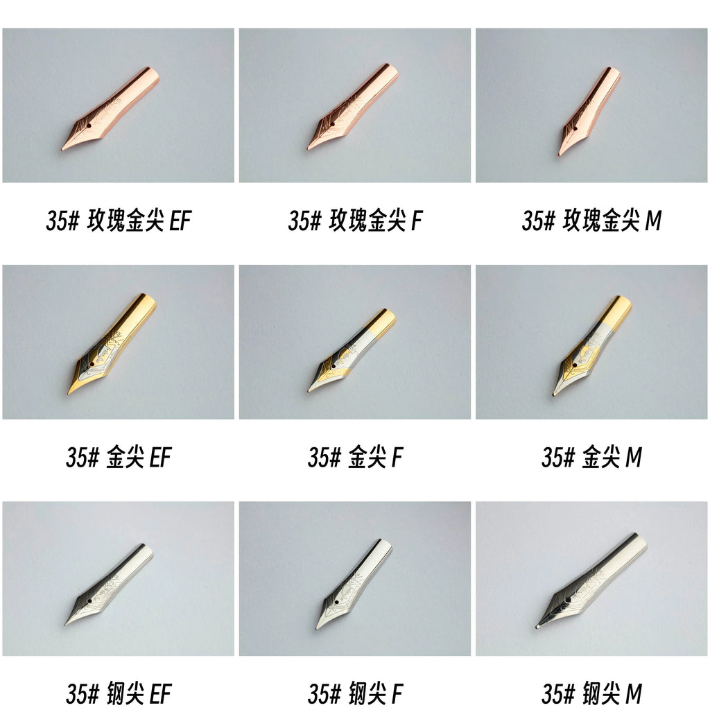 Kaigelu Pen Tip Accessories Pen Tip 35MM 26MM Pen Tip EF F M Zpaxo