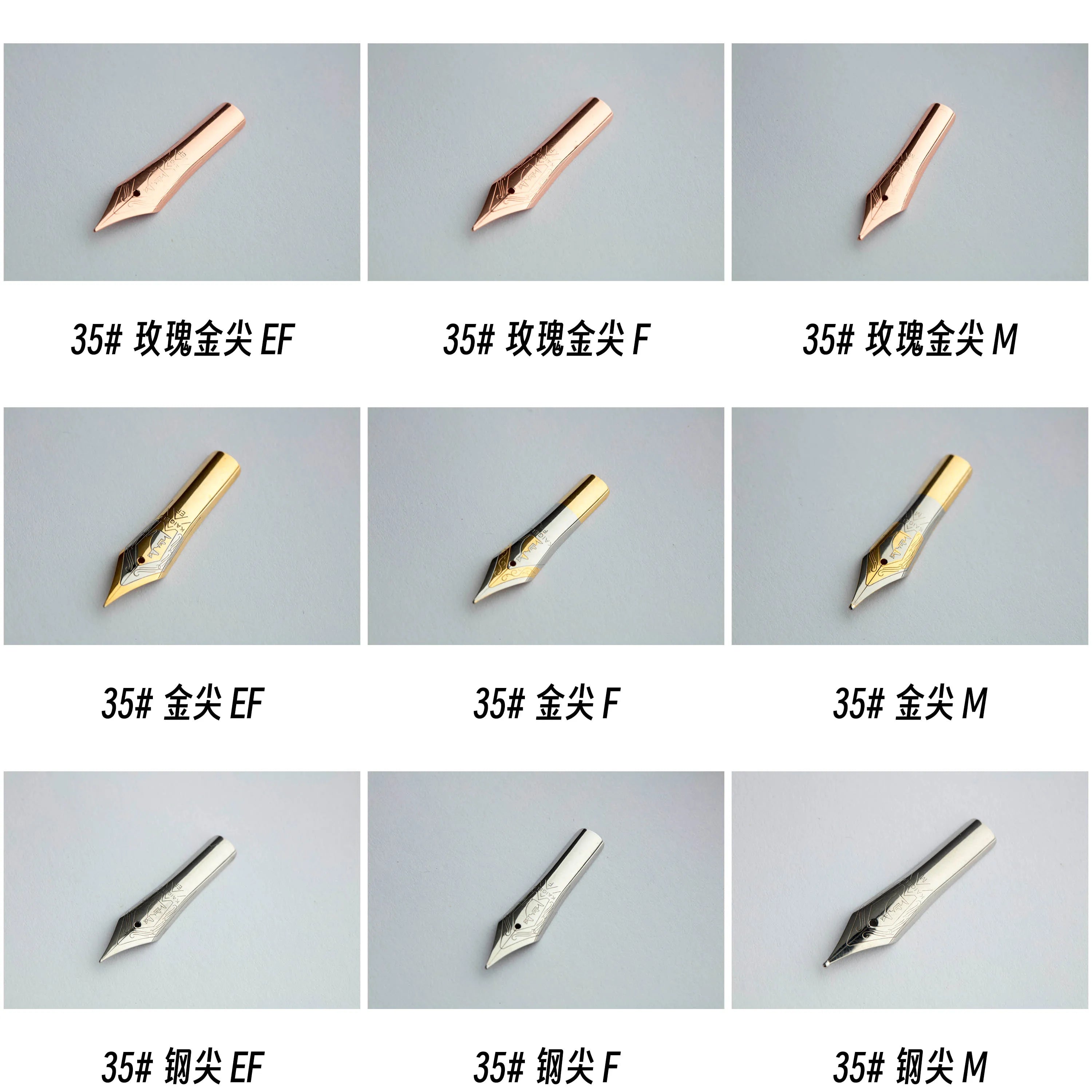 Kaigelu Pen Tip Accessories Pen Tip 35MM 26MM Pen Tip EF F M Zpaxo